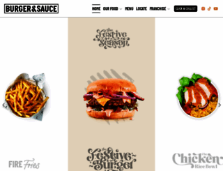 burgerandsauce.com screenshot
