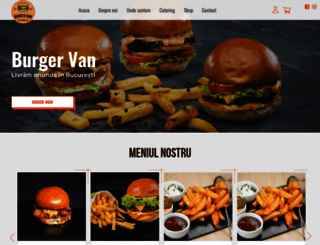 burgervan.ro screenshot