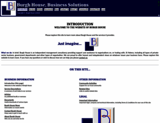 burghhouse.com screenshot