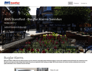 burglar-alarmsswindon.co.uk screenshot