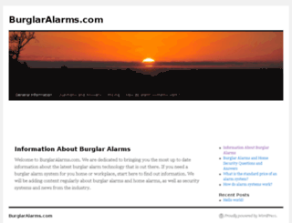burglaralarms.com screenshot