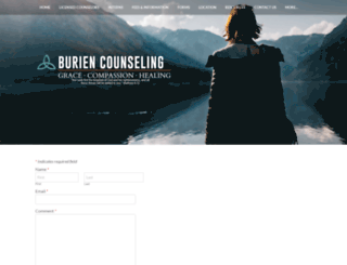 buriencounseling.com screenshot