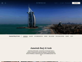 burj-al-arab.com screenshot