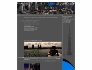 burjdubaiskyscraper.com screenshot