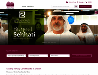 burjeelspecialtyhospital.com screenshot
