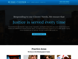 burke-eisner.com screenshot