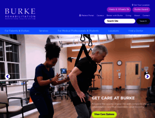 burke.org screenshot