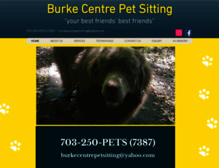 burkecentrepetsitting.com screenshot