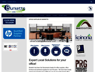 burkettsoffice.com screenshot