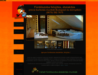 burkolasweb.hu screenshot