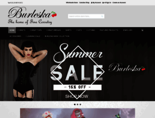 burleska.co.uk screenshot