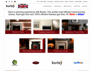 burley.co.uk screenshot