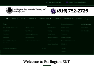burlingtonent.com screenshot