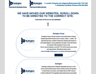 burlingtongroup.net screenshot