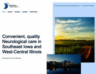 burlingtonneurology.com screenshot