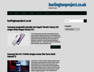 burlingtonproject.co.uk screenshot