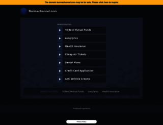 burmachannel.com screenshot