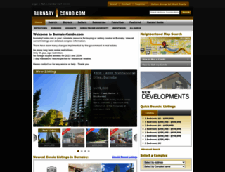 burnabycondo.com screenshot