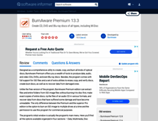 burnaware-premium.informer.com screenshot
