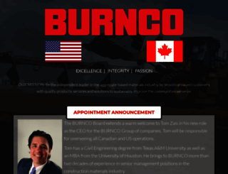 burnco.com screenshot