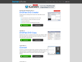 burner-software.com screenshot