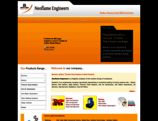 burnermanufacturersindia.com screenshot