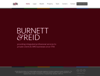 burnett-reid.co.uk screenshot