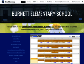 burnett.musd.org screenshot