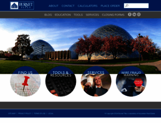 burnettitlewi.com screenshot
