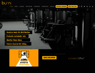 burngym.com screenshot
