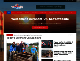burnham-on-sea.com screenshot