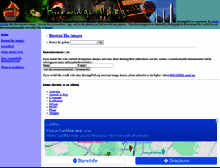 burningwell.org screenshot
