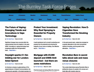 burnleytaskforce.org.uk screenshot