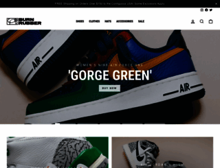 burnrubbersneakers.com screenshot