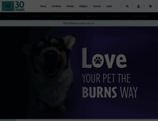 burns-pet-nutrition.co.uk screenshot