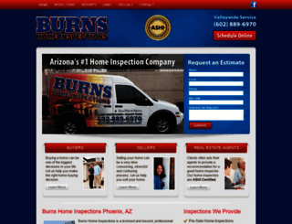 burnshomeinspections.com screenshot