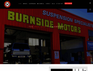 burnsidemotors.com.au screenshot