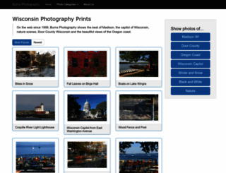 burnsphotography.com screenshot