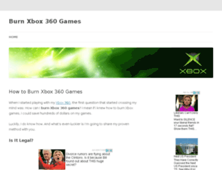 burnxbox360games.com screenshot
