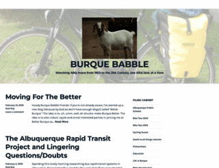 burquebabble.wordpress.com screenshot