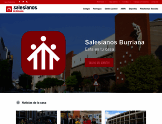 burriana.salesianos.edu screenshot