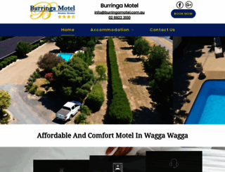 burringamotel.com.au screenshot