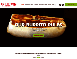 burritobandidos.com screenshot