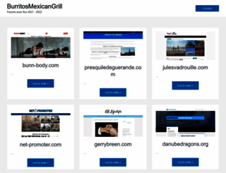 burritosmexicangrill.com screenshot