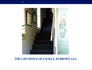 burrowsfamilylaw.com screenshot