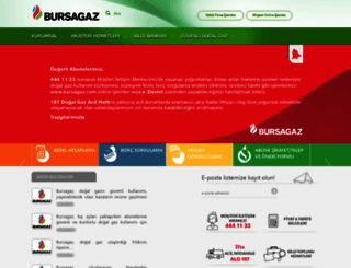 bursagaz.com screenshot