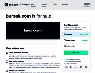 bursak.com screenshot