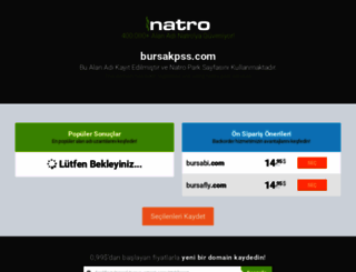 bursakpss.com screenshot