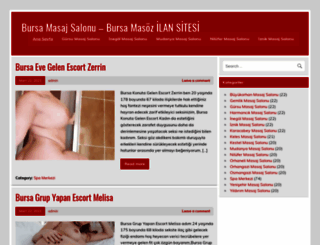 bursamasajsalonum.com screenshot