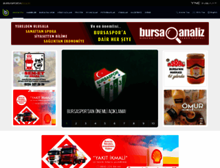 bursaspordabugun.com screenshot